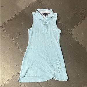 Tommy Hilfiger Sky Blue Sleeveless Dress